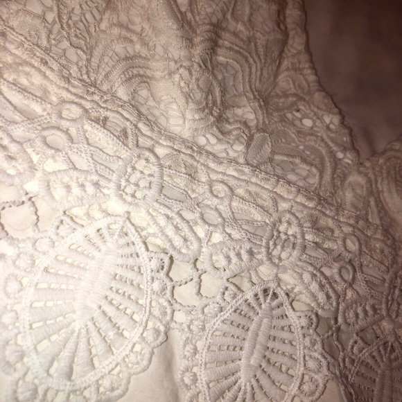 Sexy white lace festival top 💝 - Picture 2 of 3